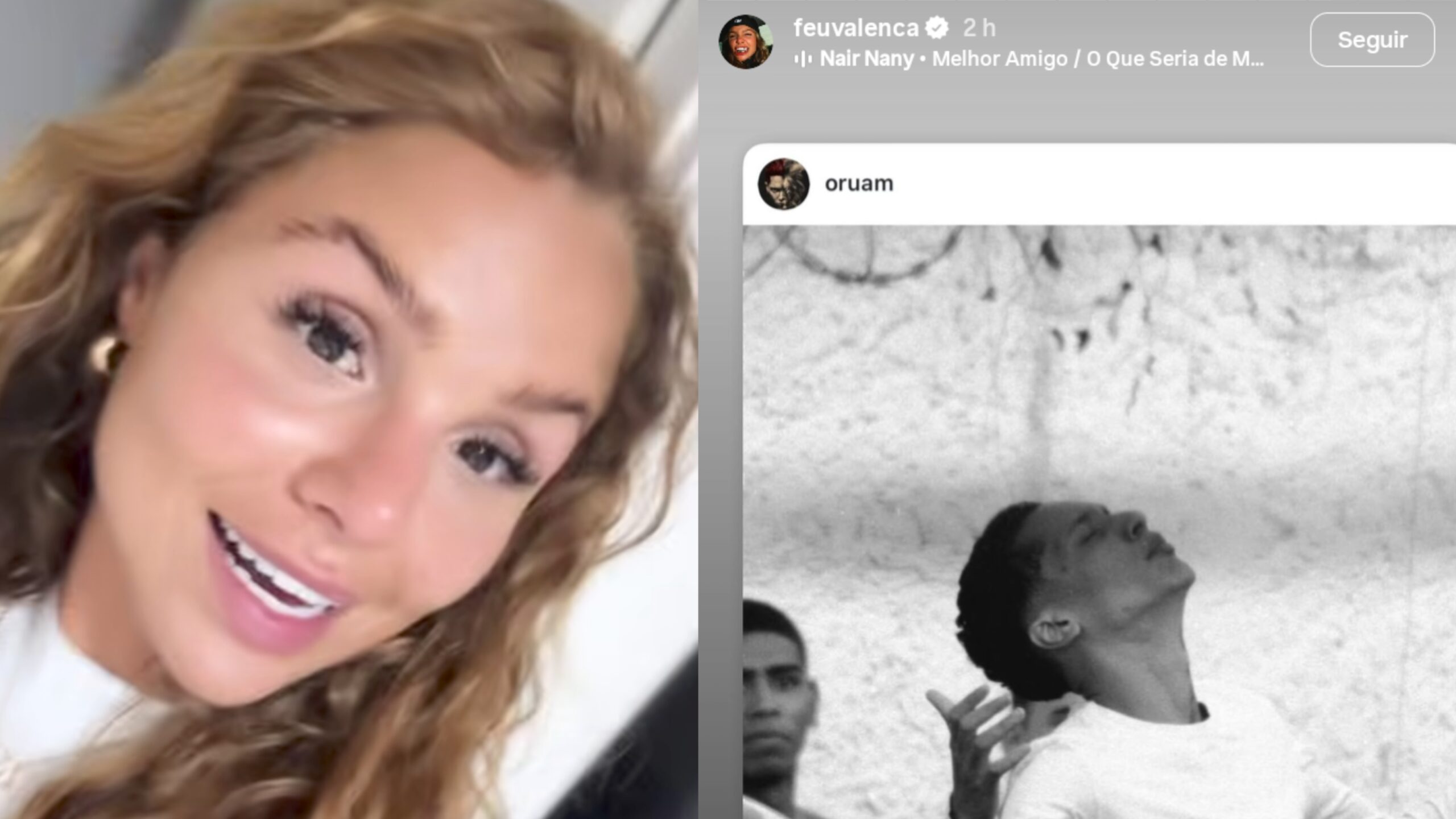 Noiva de Oruam confirma saída do rapper da prisão e agradece apoio nas redes