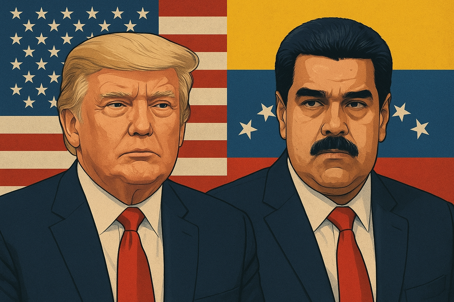 Trump Não Descarta Ataque à Venezuela em Meio à Escalada de Tensões