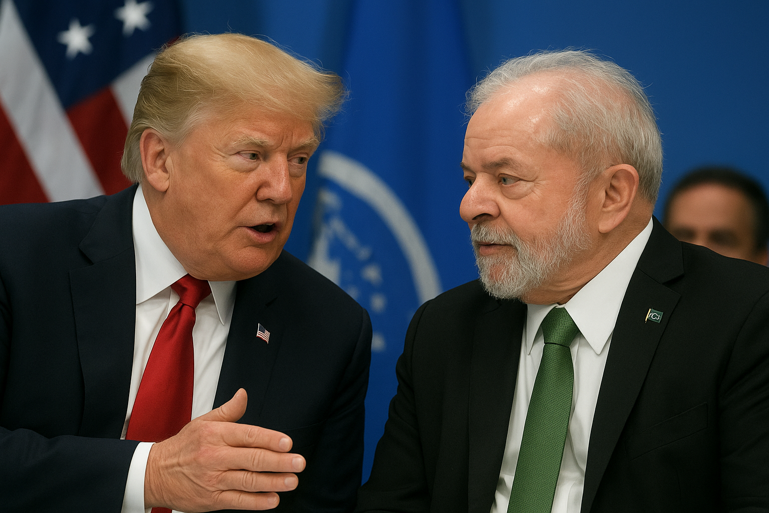 Trump sinaliza encontro com Lula após breve contato na ONU em meio a tensões Brasil-EUA
