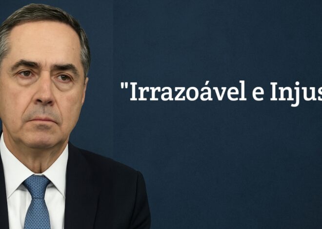 Barroso critica sanções da Lei Magnitsky contra Moraes e espera reversão