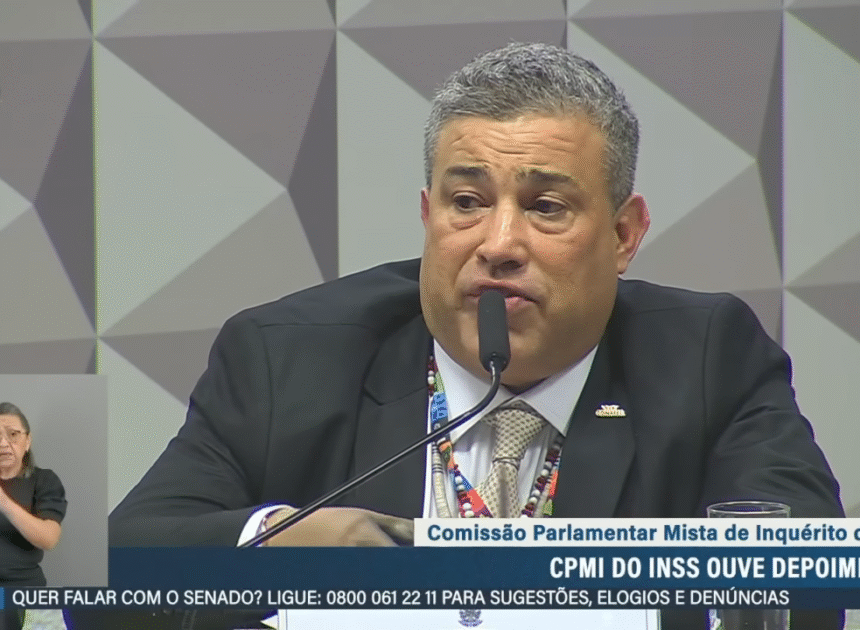 Presidente da Conafer é preso em flagrante por mentir à CPMI do INSS